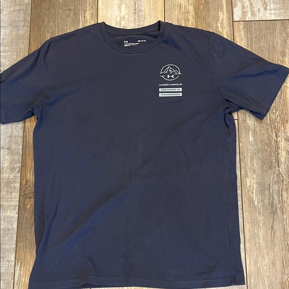 Under Armour Men's Dark Blue Graphic Tee